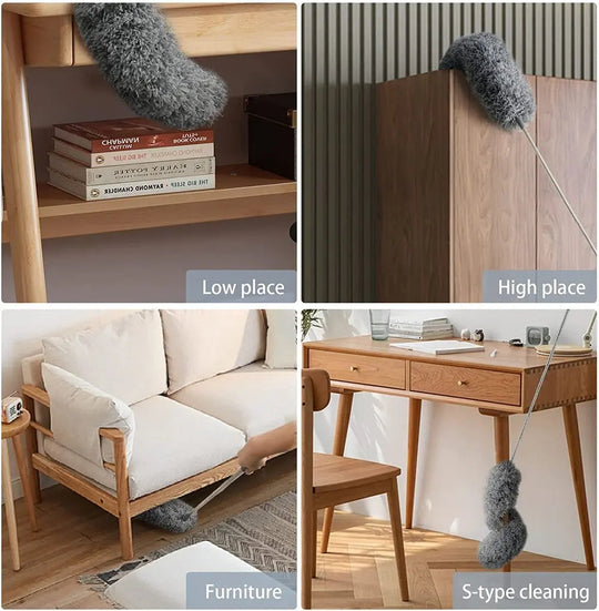 Teleskooppinen Pölynimuri Mikrokuitupäällä 4
