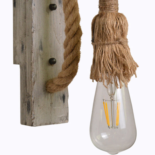 Teollinen Seinälampu L-arm Harmaa 1