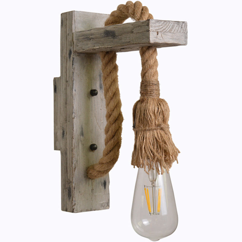 Teollinen Seinälampu L-arm Harmaa 2