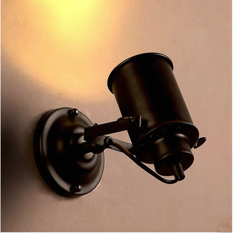 Teollinen Seinälampu Säädettävällä Varsilla 2