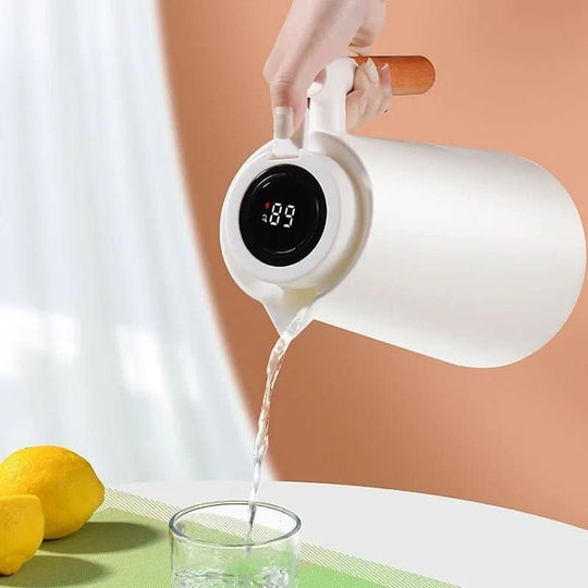 Termospullo Moderni Design Lämpötilanäytöllä 8
