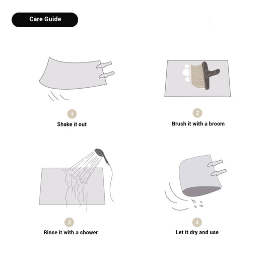 Tyylikäs Liukumaton Matto Kirjainpainatuksella 8