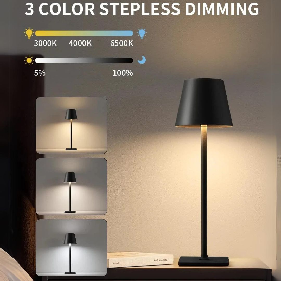 USB-Ladattava LED-Pöytälamppu Moderni 6