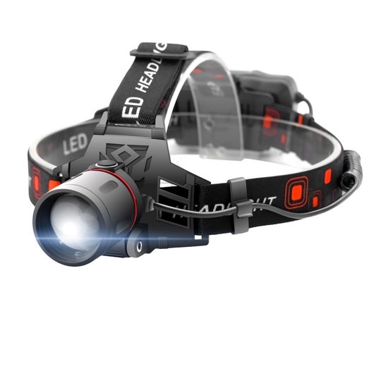 USB-ladattava LED-otsalamppu 0