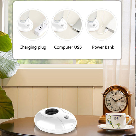 USB-virtapullotelineen kostutin Munkin muoto 2