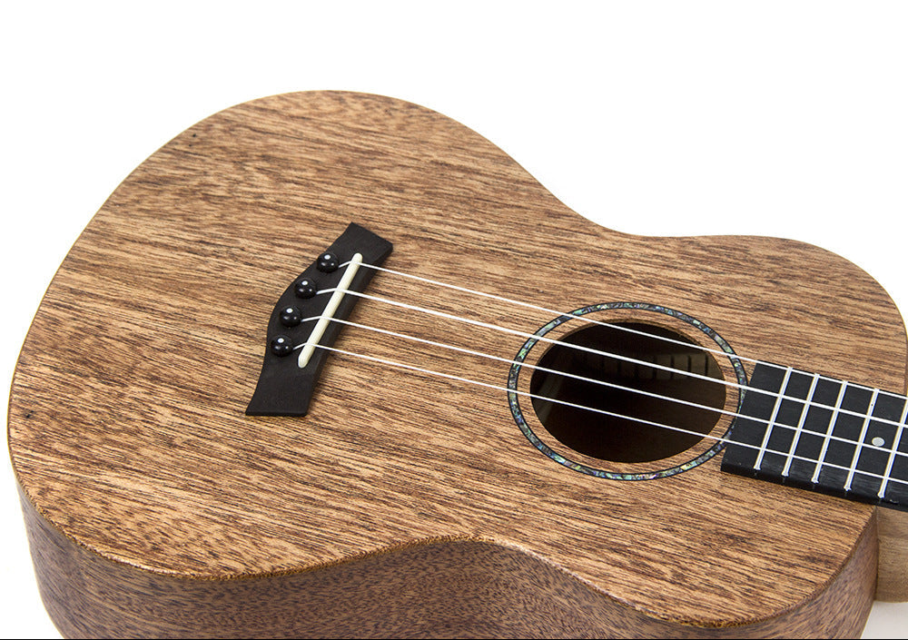 Ukulele 21 tuuman Mahonki Bowlift Malleilla 0