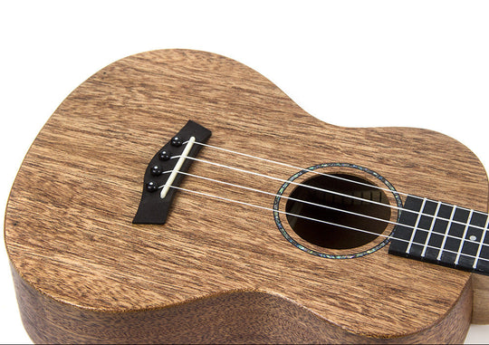 Ukulele 21 tuuman Mahonki Bowlift Malleilla 0