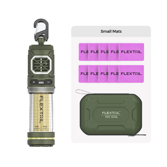 Ulkoilma Hyttyskarkotin ja Lamppu 9