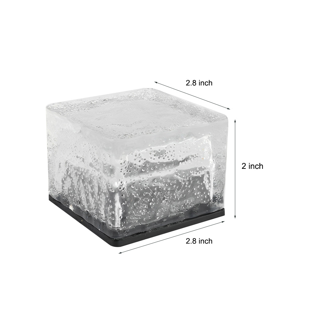 Ulkoilma LED Aurinkovalaisin Neliömuotoisella Designilla 6
