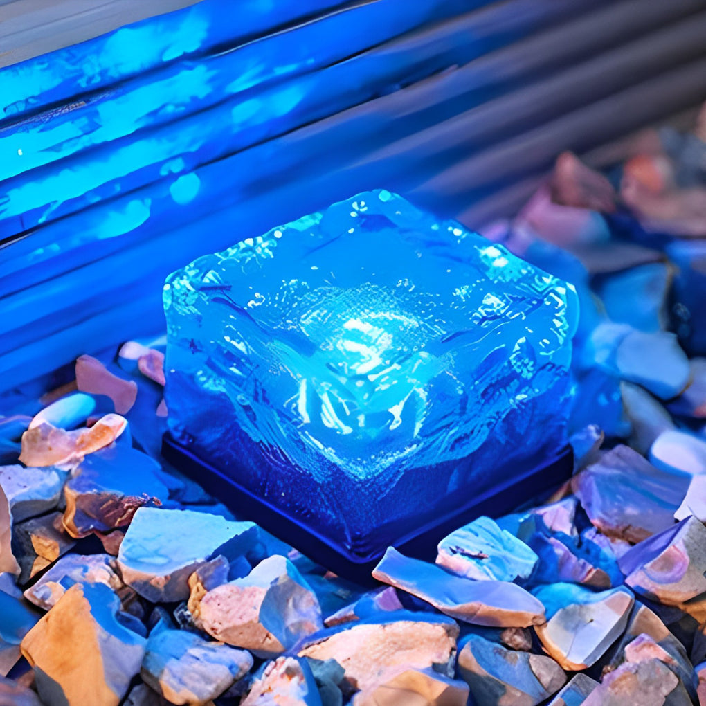 Ulkoilma LED Aurinkovalaisin Neliömuotoisella Designilla 9