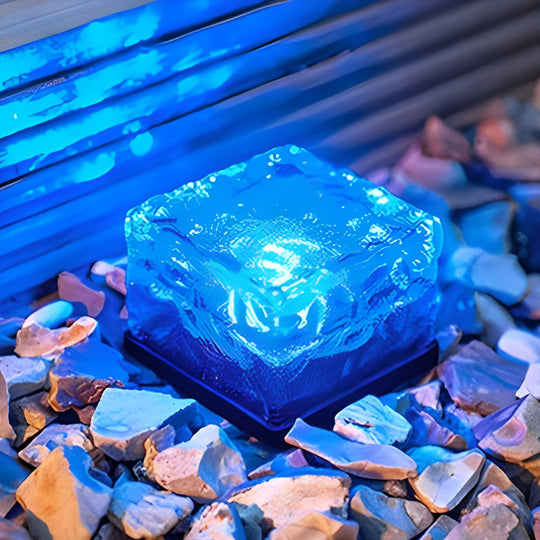 Ulkoilma LED Aurinkovalaisin Neliömuotoisella Designilla 9