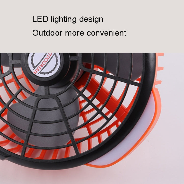 Ulkoilma Tuuletin LED-valolla Kompakti Design 4