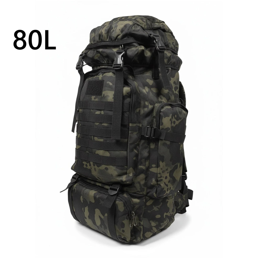 Ulkoilureppu 80L/100L Kiipeilyyn ja Retkeilyyn 10