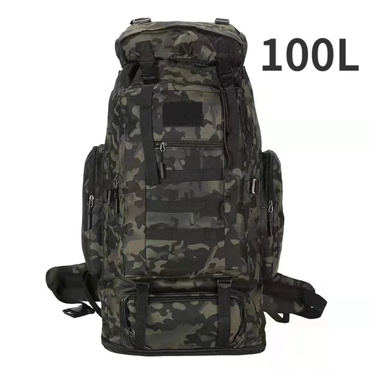 Ulkoilureppu 80L/100L Kiipeilyyn ja Retkeilyyn 15