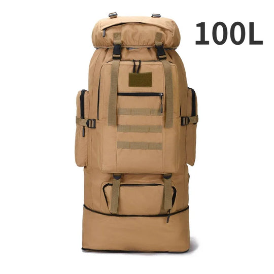 Ulkoilureppu 80L/100L Kiipeilyyn ja Retkeilyyn 16