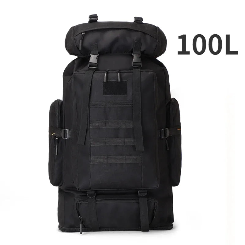 Ulkoilureppu 80L/100L Kiipeilyyn ja Retkeilyyn 17