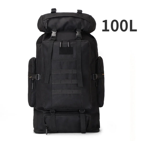Ulkoilureppu 80L/100L Kiipeilyyn ja Retkeilyyn 17
