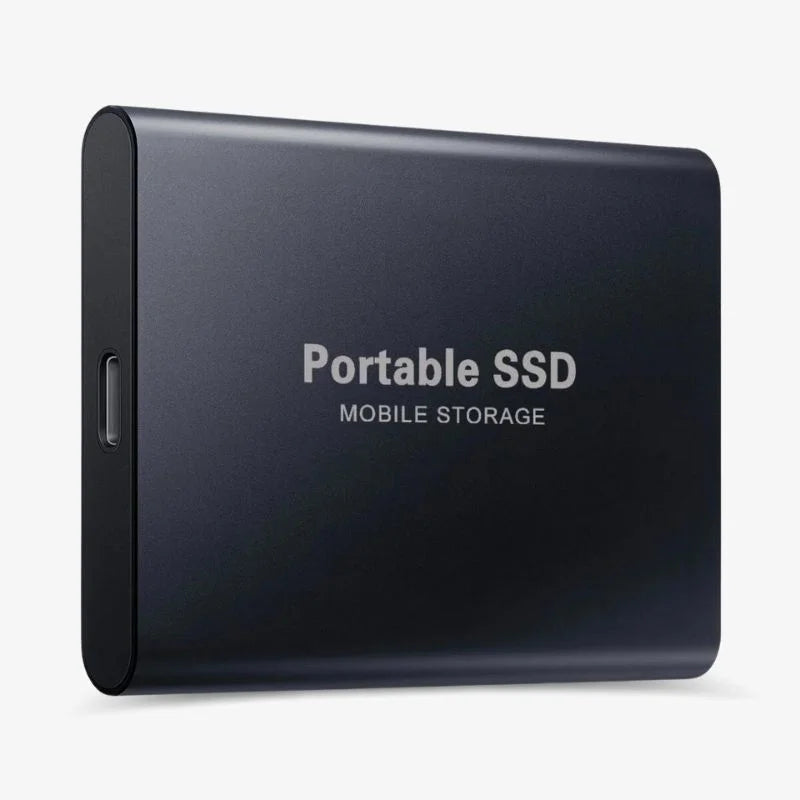 Ulkoinen SSD-alumiininen kannettava asema, jossa nopea 1