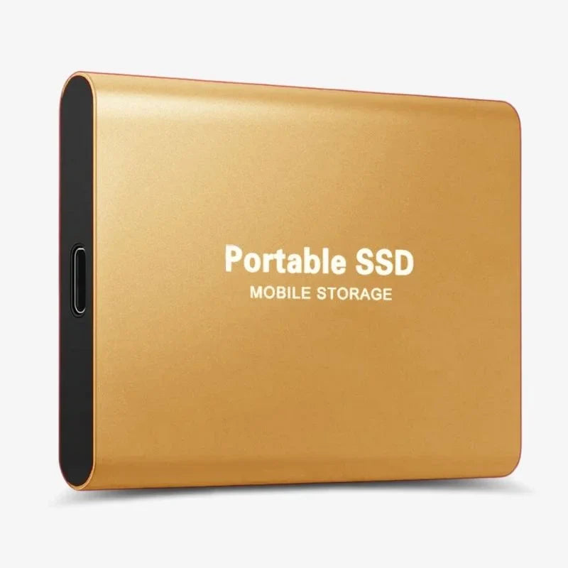 Ulkoinen SSD-alumiininen kannettava asema, jossa nopea 2