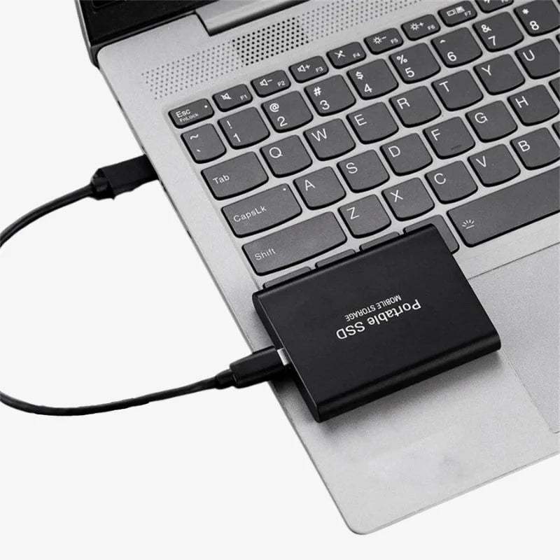 Ulkoinen SSD-alumiininen kannettava asema, jossa nopea 4