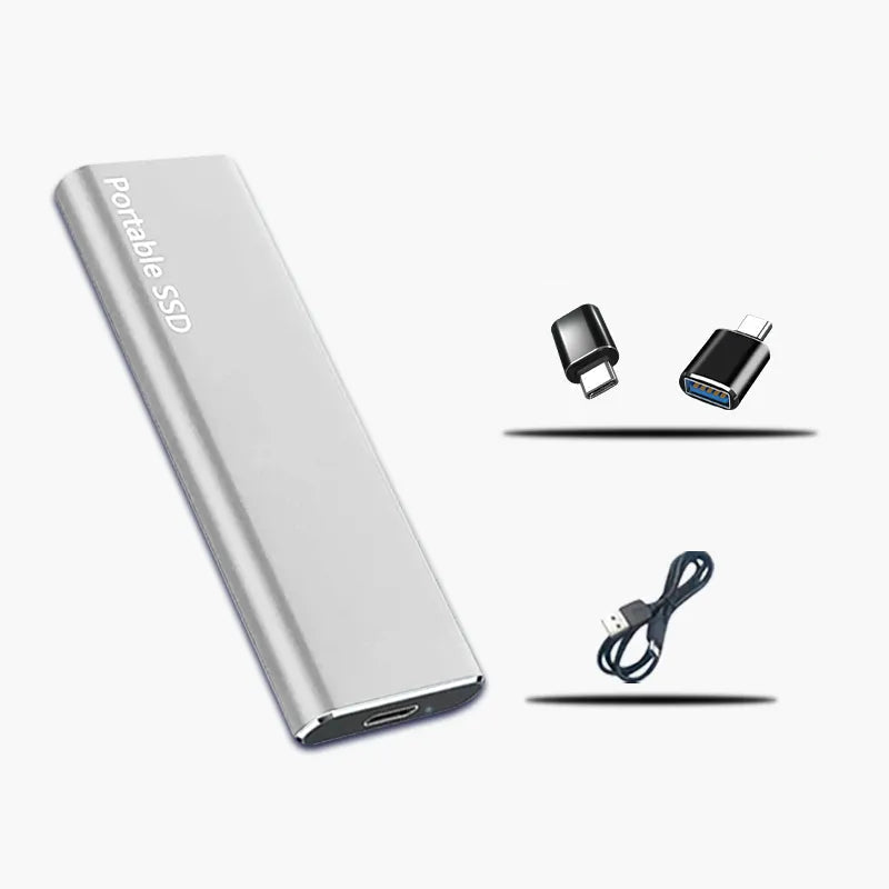 Ulkoinen kiintolevy 4 Tt USB-C kannettava tallennustila 1