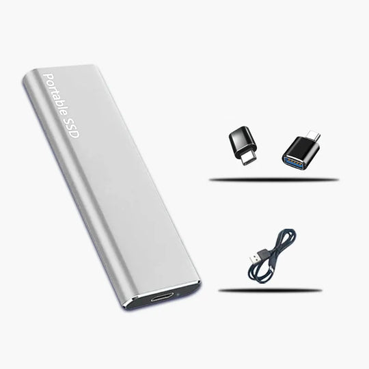 Ulkoinen kiintolevy 4 Tt USB-C kannettava tallennustila 1