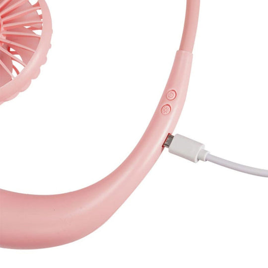 Ulkokäyttöinen Mini LED-tuulettimen Kaulapuhallin 3