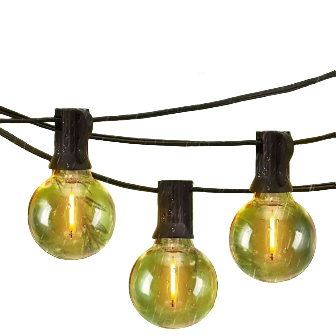 Ulkokäyttöön Sopivat Aurinkokäyttöiset Valonauhat 0