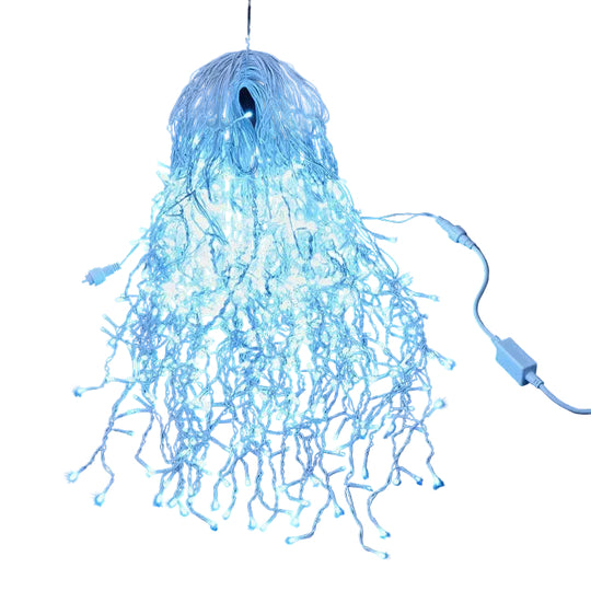 Ulkokäyttöön tarkoitettu LED-jääpuikkovalosarja 50m 4