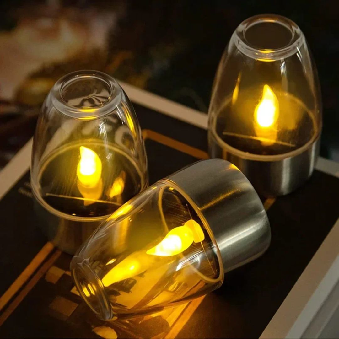 Ulkokäyttöön tarkoitettu LED-kynttilävalaistus 0