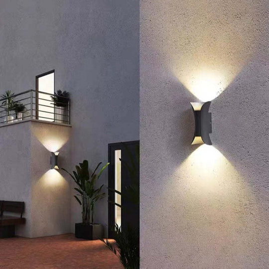 Ulkoseinävalaisin Moderni LED-muotoilu Vedenpitävä Terassi Valaisin 10