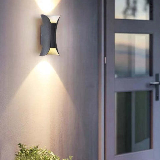Ulkoseinävalaisin Moderni LED-muotoilu Vedenpitävä Terassi Valaisin 3