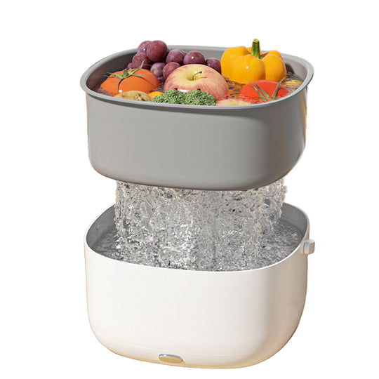 Ultraäänipesukone Hedelmille Ja Vihanneksille Tehokas Puhdistus 3