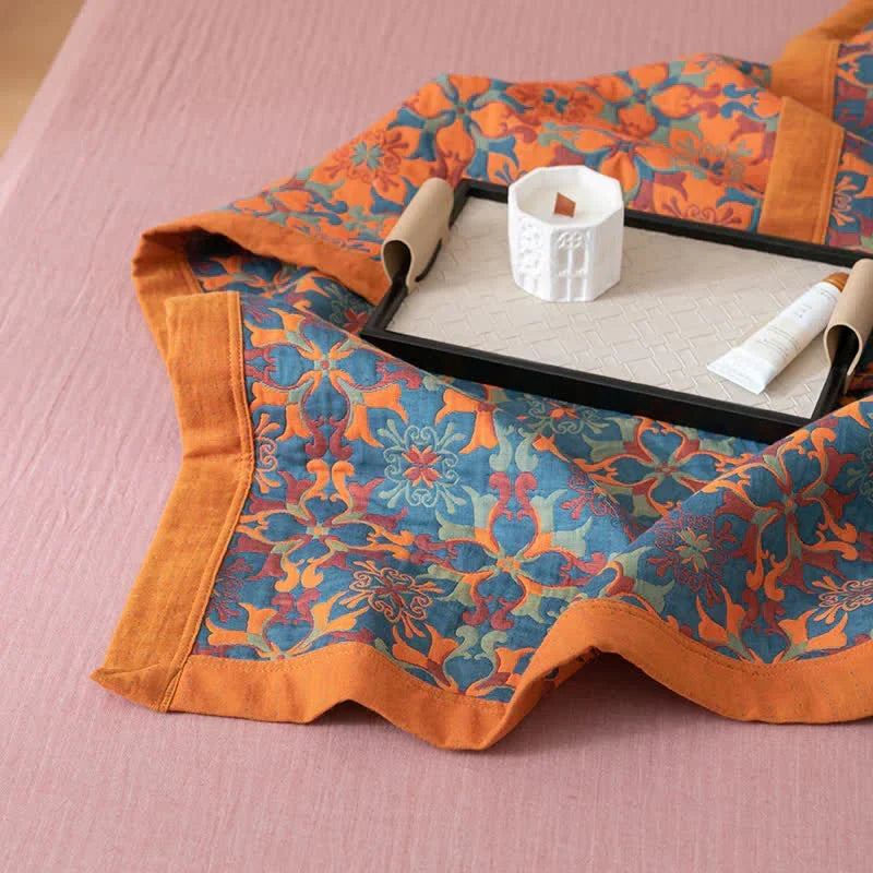 Unisex-kuusikerroksinen kuviollinen puuvillapeitto 8