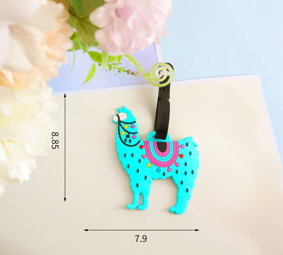 Unisex-matkatavaramerkki Laama-kuvioidulla designilla 0