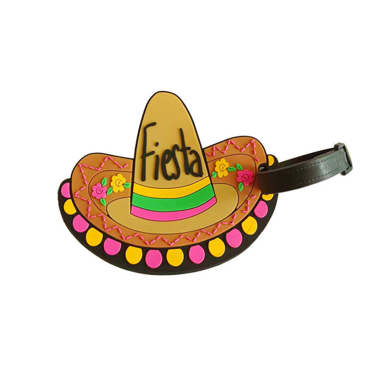 Unisex-matkatavaramerkki Sombrero-muotoilulla 0