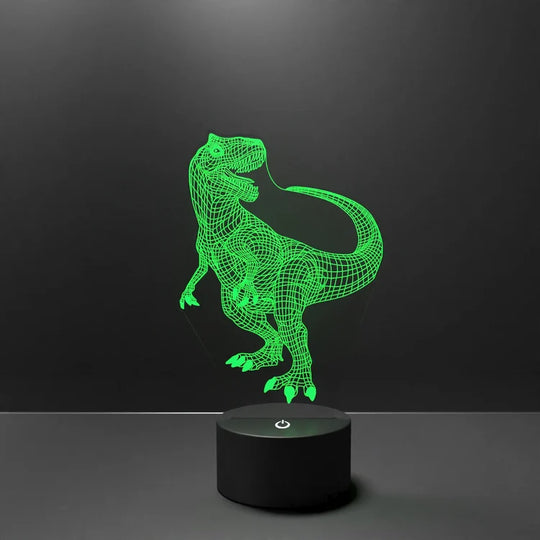 Unisex 3D-yövalo Vaihtuvilla Väri-Tehosteilla USB-käyttöinen 1