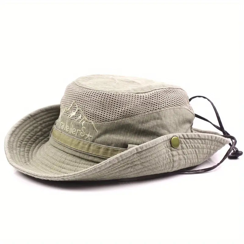 Unisex Aurinkohattu Leveällä Reunalla 0