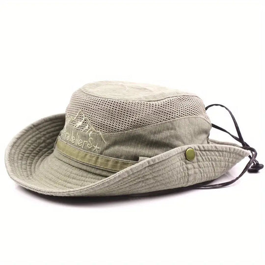 Unisex Aurinkohattu Leveällä Reunalla 0