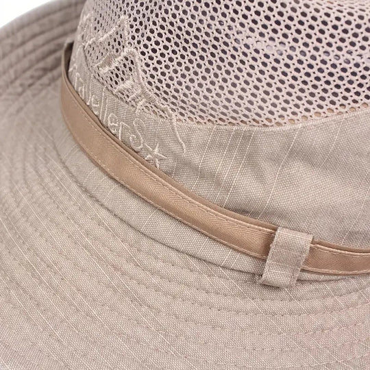 Unisex Aurinkohattu Leveällä Reunalla 6