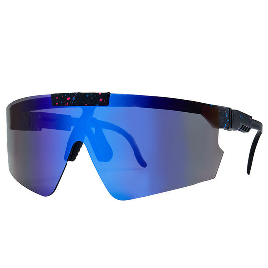 Unisex Aurinkolasit Futuristinen Oversized Shield-malli 14