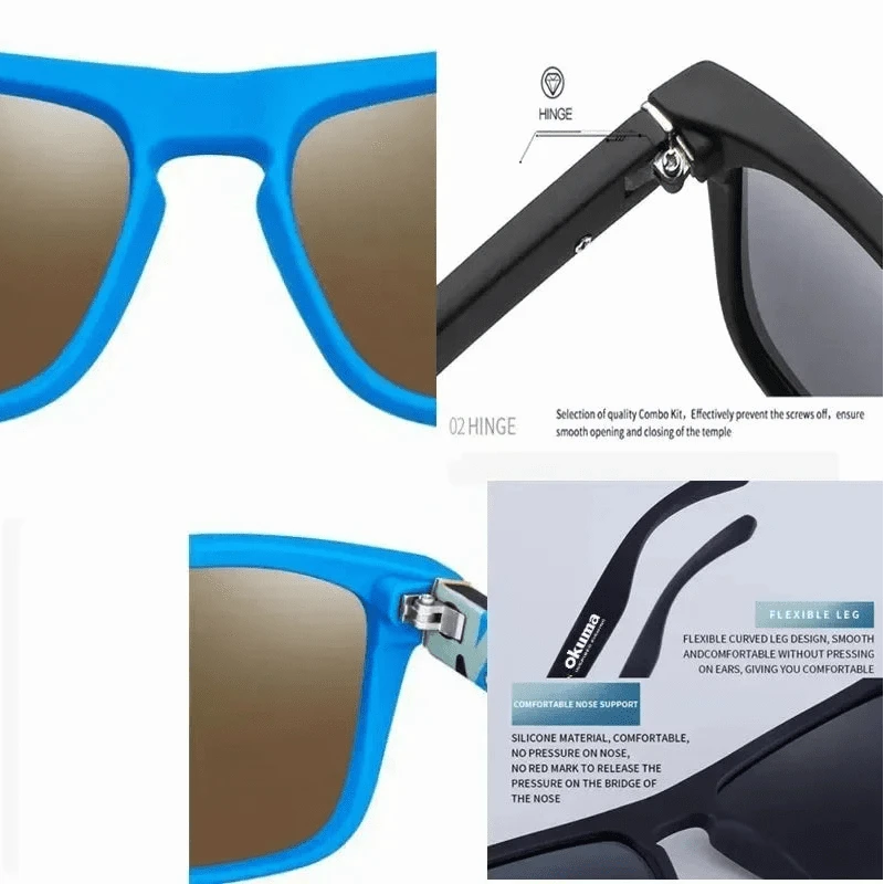 Unisex Aurinkolasit Polarisoidulla Linssillä 9