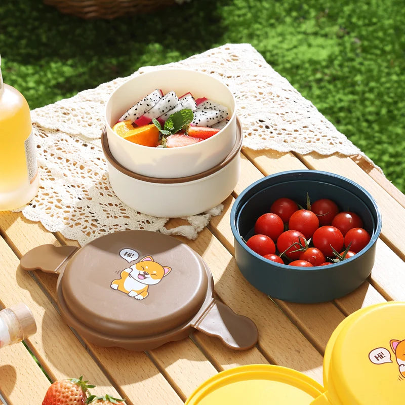 Unisex Bento-astia Sarjakuvateemalla Käytännöllinen Ruokasäilytys 2