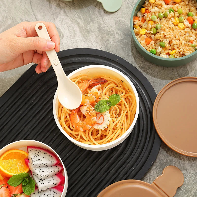 Unisex Bento-astia Sarjakuvateemalla Käytännöllinen Ruokasäilytys 4