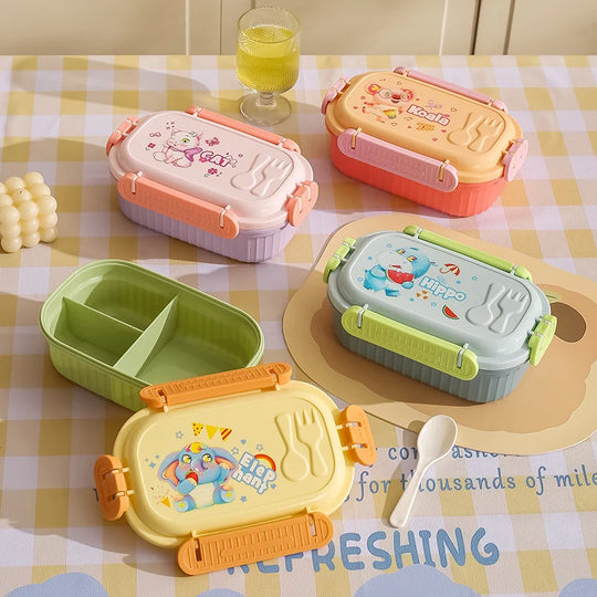 Unisex Bento-eväsrasia Leikkisällä Hahmoteemalla 0