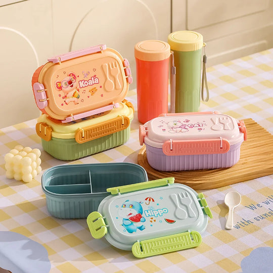Unisex Bento-eväsrasia Leikkisällä Hahmoteemalla 1