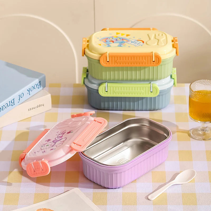 Unisex Bento-eväsrasia Leikkisällä Hahmoteemalla 2