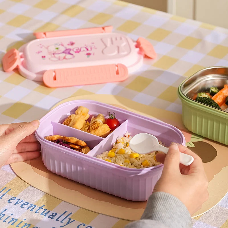 Unisex Bento-eväsrasia Leikkisällä Hahmoteemalla 3