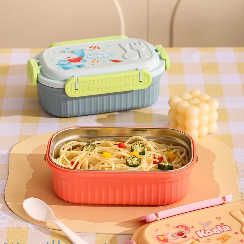 Unisex Bento-eväsrasia Leikkisällä Hahmoteemalla 4