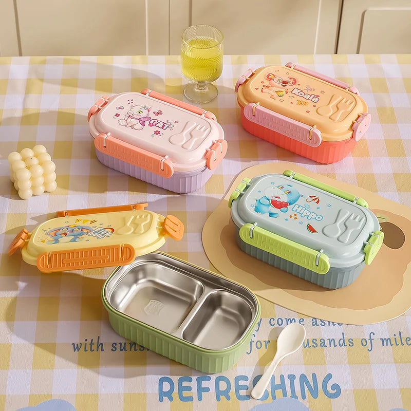 Unisex Bento-eväsrasia Leikkisällä Hahmoteemalla 6